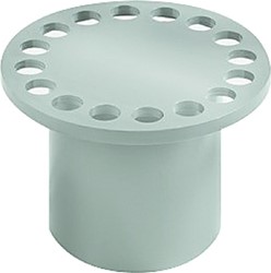 Dyka Doucheputrooster PVC - Diameter 135mm