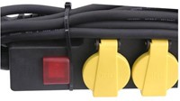 Tafelcontactdoos Pro met klep 6-voudig - 5m snoer-2