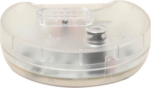 Led/gloei/halogeen vloer dimmer 4-250W Transparant