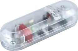 Led/gloei/halogeen snoer dimmer 4-150W Transparant