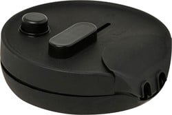 Led/gloei/halogeen vloer dimmer 4-250W Zwart