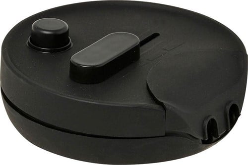 Led/gloei/halogeen vloer dimmer 4-250W Zwart