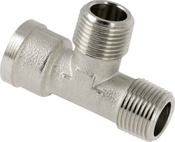 Bonfix Draadfittingen T-stuk 3/8 - binnendraad x buitendraad x buitendraad