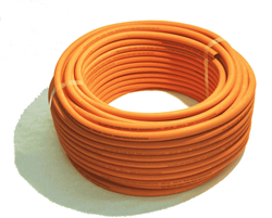 Propaanslang PVC oranje DN=8mm - Rol 100m
