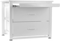 Nedco Wasmachineverhoger met twee lades en schuifplateau – Heavy bold-3