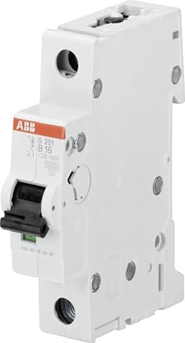 ABB - Enkelpolige Installatieautomaat - S201-B16