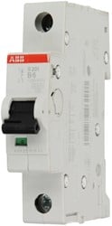 ABB - Enkelpolige Installatieautomaat - S201-B6
