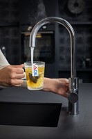 Ace 3-in-1 kokend water kraan C-Uitloop RVS compleet met boiler-3