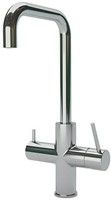 Ace 3-in-1 kokend water kraan Chroom U-uitloop compleet met boiler