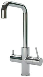 Ace 3-in-1 kokend water kraan Chroom U-uitloop compleet met boiler
