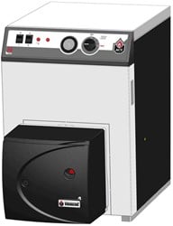 ACV oliegestookte ketel Compact N1 met brander 25,6kW