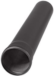 Afvoer pelletkachel zwart staal Ø80mm Pijp 250mm