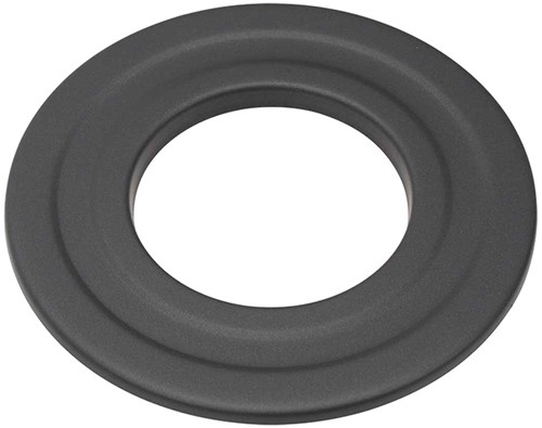 Afvoer pelletkachel zwart staal Ø80mm Rozet