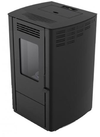 Pelletkachel Julia Next Zwart 8kW