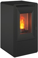 Pelletkachel NextAlessia Zwart 6kW