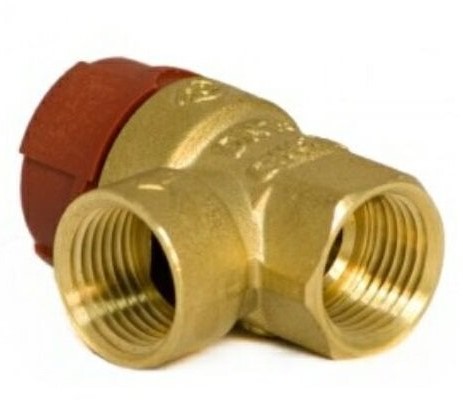Baxi/Roca Veiligheidsventiel 3 bar - 1/2" binnendraad