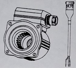 Baxi/Roca Motorgedeelte Circulatiepomp NYL43