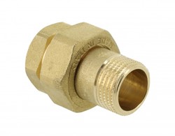 BONFIX 70262 3-delige rechte koppeling 1/2"
