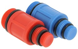 Bonfix 820305 Afsluitplug Rood + Blauw 3/8 - 1/2 - 3/4
