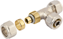 Bonfix Alu-Knel T-koppeling 32mm