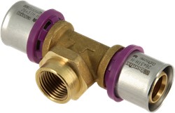Bonfix Alu-pers t-stuk binnendraad 26mm x 1 x 26mm