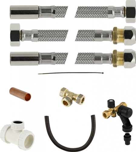 Bonfix boileraansluitset universeel