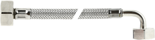 Bonfix Flexibele RVS haaks 150cm 3/4"binnendraad