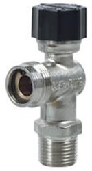 Bonfix Gasaansluitkraan haaks 1/2"xM24
