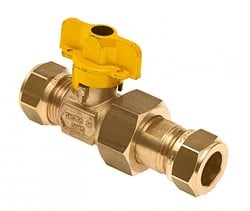 Bonfix 50805 gaskogelkraan 15mm knel