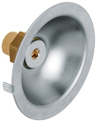 Bonfix 99105 Ronde gevelkom - RVS gepolijst - 1/2 x 15 - binnendraad x capillair