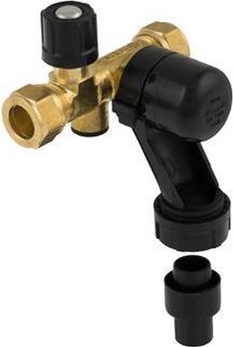 Bonfix Inlaatcombinatie - 8 bar 15 mm knel