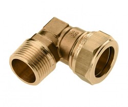 Bonfix Knie 1" buitendraad x 22 mm