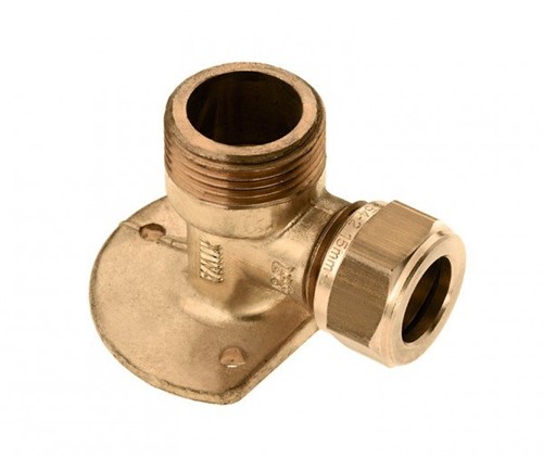 BONFIX 82571 Muurplaat 3/4" buitendraad x 15 mm