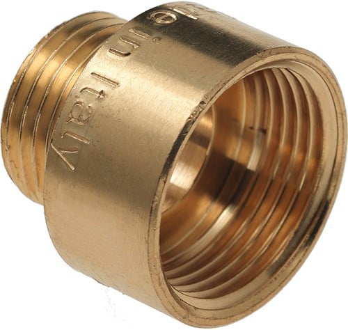 BONFIX 45020 Neusstuk 3/8" x 1/4" messing