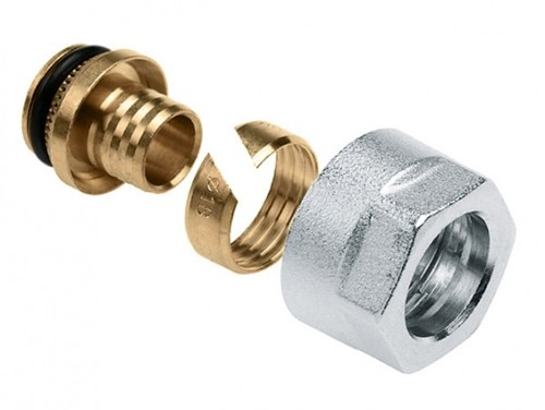 Bonfix TP98 Knelset voor vloerverwarming 3/4 Euroconus - 18x2.0