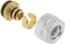 Bonfix TP99 Knelset voor vloerverwarming 3/4 Euroconus - 16x2.0