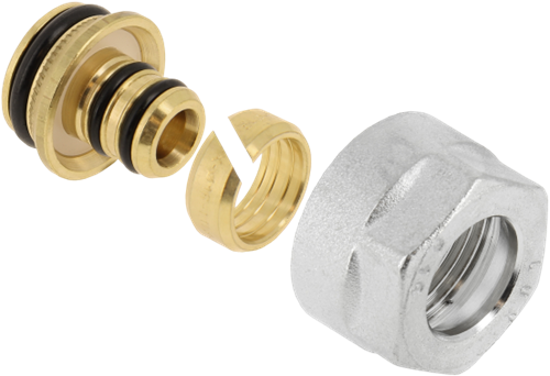 Bonfix TP99 Knelset voor vloerverwarming 3/4 Euroconus - 14x2.0