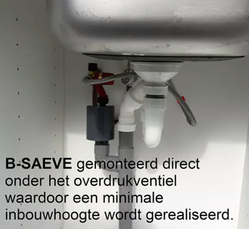 B-Saeve gemonteerd
