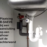 B-Saeve gemonteerd