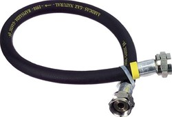 Rubber gasslang 80cm ALU