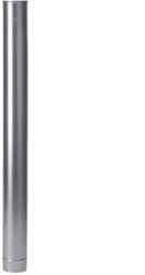 Burgerhout Aluminium Rookgasafvoer dunwandig 110mm - Buis 50cm