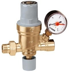 Caleffi Vulautomaat 0,2 - 4 bar met manometer