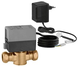 Caleffi 2-weg klep 220V 22mm met eindschakelaar