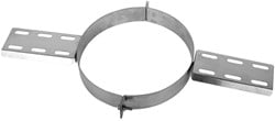 RVS RookgasafvoerDW Ø80mm Daksteun