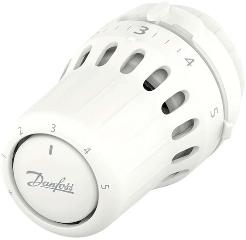 Danfoss React RA click Thermostaatknop Mechanisch 8 tot 28 °C