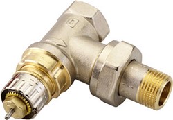 Danfoss radiatorafsluiter RA-N, haaks DIN 3/8" DN10