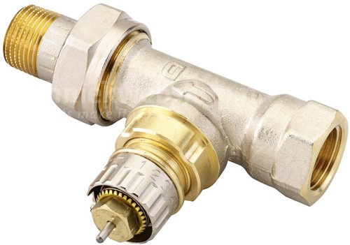 Danfoss radiatorafsluiter RA-N, recht DIN 3/8" DN10