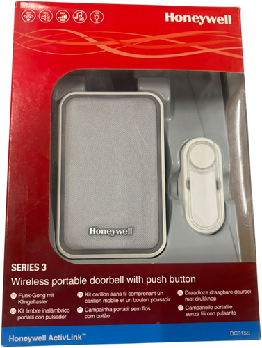 Honeywell DC315S Draadloze deurbel en drukknop-2