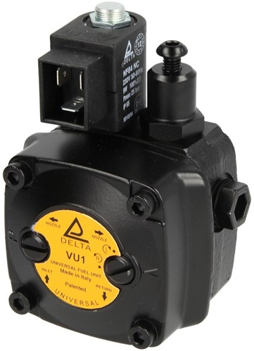 Delta oliepomp VU 1 wisselbare draairichting 25L/h, 6-18 bar