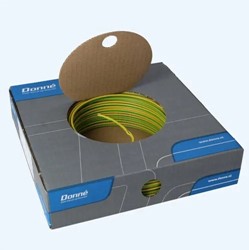 Donne VD Eca - Installatiedraad VD 2,5mm2 Geel/Groen - doos 100m